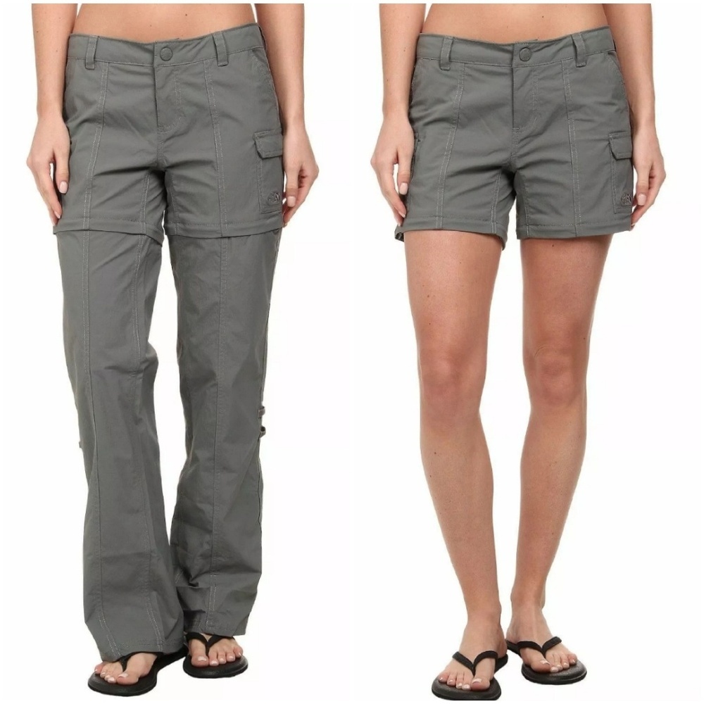 THE NORTHFACE Paramount Convertible Pants / Shorts Hiking Gray size 4
